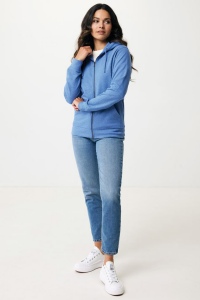 Sweat à capuche avec zip en coton recyclé IQONIQ Abisko 248