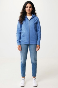 Sweat à capuche avec zip en coton recyclé IQONIQ Abisko 249