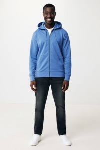 Sweat à capuche avec zip en coton recyclé IQONIQ Abisko 253