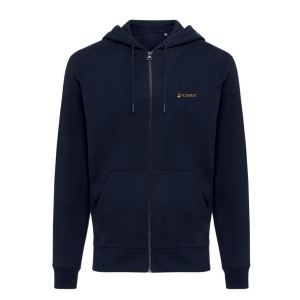Sweat à capuche avec zip en coton recyclé IQONIQ Abisko 42