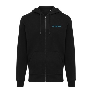 Sweat à capuche avec zip en coton recyclé IQONIQ Abisko 16
