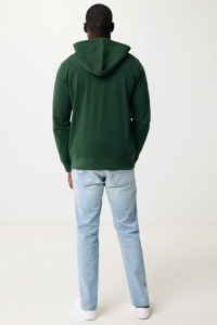 Sweat à capuche avec zip en coton recyclé IQONIQ Abisko 72