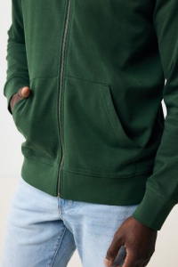 Sweat à capuche avec zip en coton recyclé IQONIQ Abisko 74