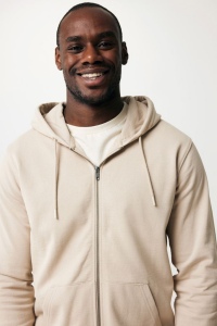Sweat à capuche avec zip en coton recyclé IQONIQ Abisko 88
