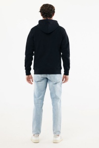 Sweat à capuche avec zip en coton recyclé IQONIQ Abisko 20