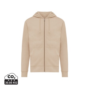 Sweat à capuche avec zip en coton recyclé IQONIQ Abisko 93