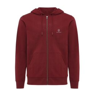 Sweat à capuche avec zip en coton recyclé IQONIQ Abisko 99
