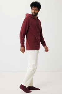 Sweat à capuche avec zip en coton recyclé IQONIQ Abisko 101