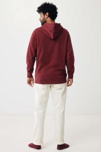 Sweat à capuche avec zip en coton recyclé IQONIQ Abisko 102