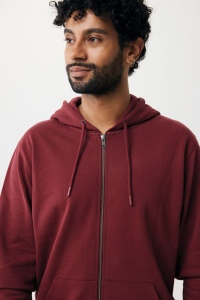 Sweat à capuche avec zip en coton recyclé IQONIQ Abisko 103