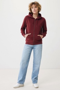 Sweat à capuche avec zip en coton recyclé IQONIQ Abisko 105
