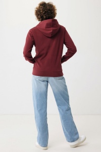 Sweat à capuche avec zip en coton recyclé IQONIQ Abisko 108