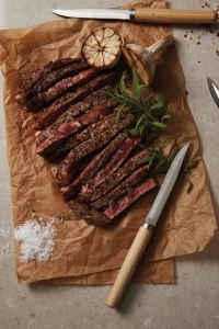 VINGA Couteaux à viande 4pcs Retro 6