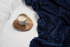 VINGA Couverture / plaid en rPET GRS Branson 12