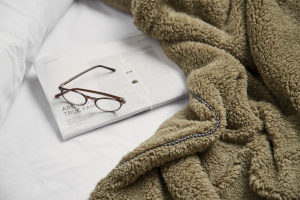 VINGA Couverture / Plaid doux GRS Maine 9