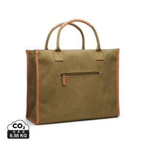 VINGA Sacoche ordinateur en toile recyclée RCS Bosler 3