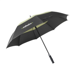 Parapluie avec toile bicolore, fabriquée à partir de polyester RPET 190T