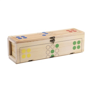 Rackpack Gamebox Ludo : coffret cadeau à vin et un jeu en un 3