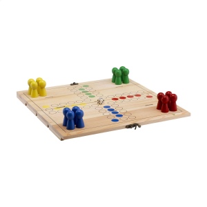 Rackpack Gamebox Ludo : coffret cadeau à vin et un jeu en un 5