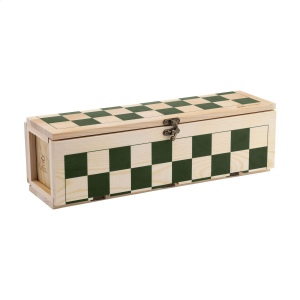 Rackpack Gamebox Checkers : un coffret cadeau à vin et un jeu de dames en un 3