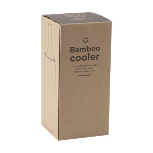 Rafraîchisseur à vin en bambou certifié FSC 100% avec une paroi intérieure isolante en liège 5