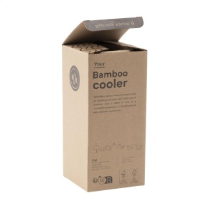 Rafraîchisseur à vin en bambou certifié FSC 100% avec une paroi intérieure isolante en liège 6