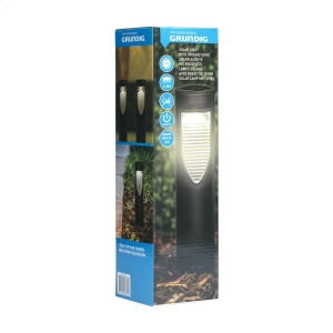 Lampe LED solaire en plastique de la marque Grundig 5
