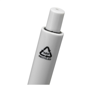 Stylo à bille en à encre bleue avec un corps fabriqué en ABS 100% recyclé 30