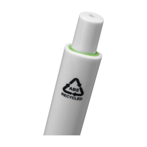 Stylo à bille en à encre bleue avec un corps fabriqué en ABS 100% recyclé 32