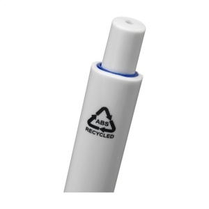 Stylo à bille en à encre bleue avec un corps fabriqué en ABS 100% recyclé 33