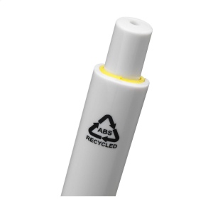 Stylo à bille en à encre bleue avec un corps fabriqué en ABS 100% recyclé 36