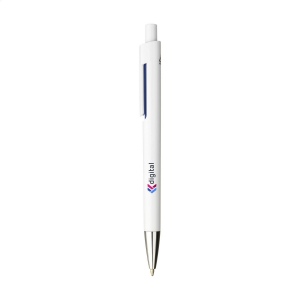Stylo à bille en à encre bleue avec un corps fabriqué en ABS 100% recyclé 5