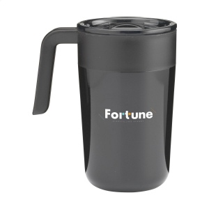 Mug isotherme à double paroi en acier inoxydable  recyclé et PP 4