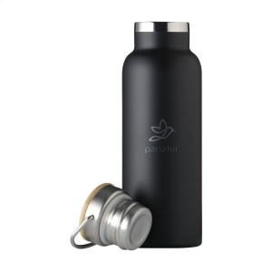 Bouteille d'eau isotherme à double paroi étanche en acier inoxydable recyclé 8