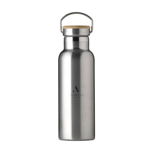 Bouteille d'eau isotherme à double paroi étanche en acier inoxydable recyclé 4