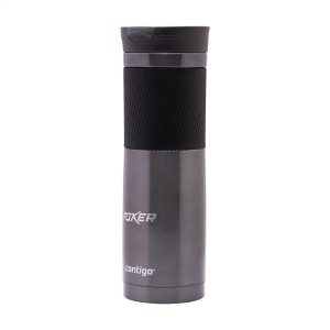 Thermos à double paroi en acier inoxydable avec un contenant avec une isolation parfaite, un large grip antidérapant en caoutchouc et un bec avec la technologie SNAPSEAL™ 3