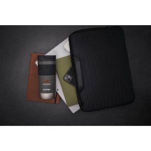 Thermos à double paroi en acier inoxydable avec un contenant avec une isolation parfaite, un large grip antidérapant en caoutchouc et un bec avec la technologie SNAPSEAL™ 26