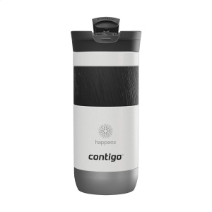 Thermos à double paroi en acier inoxydable avec un contenant avec une isolation parfaite, un large grip antidérapant en caoutchouc et un bec avec la technologie SNAPSEAL™ 10