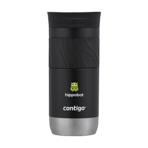 Thermos à double paroi en acier inoxydable avec un contenant avec une isolation parfaite, un large grip antidérapant en caoutchouc et un bec avec la technologie SNAPSEAL™ 11
