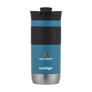 Thermos à double paroi en acier inoxydable avec un contenant avec une isolation parfaite, un large grip antidérapant en caoutchouc et un bec avec la technologie SNAPSEAL™ 12