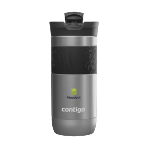 Thermos à double paroi en acier inoxydable avec un contenant avec une isolation parfaite, un large grip antidérapant en caoutchouc et un bec avec la technologie SNAPSEAL™ 15