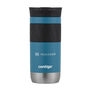 Thermos à double paroi en acier inoxydable avec un contenant avec une isolation parfaite, un large grip antidérapant en caoutchouc et un bec avec la technologie SNAPSEAL™ 5