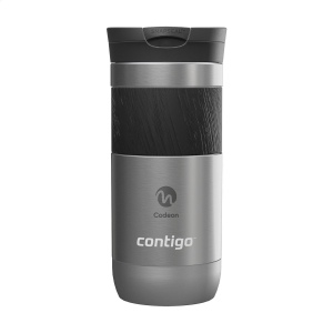 Thermos à double paroi en acier inoxydable avec un contenant avec une isolation parfaite, un large grip antidérapant en caoutchouc et un bec avec la technologie SNAPSEAL™ 8