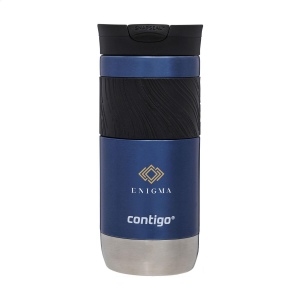 Thermos à double paroi en acier inoxydable avec un contenant avec une isolation parfaite, un large grip antidérapant en caoutchouc et un bec avec la technologie SNAPSEAL™ 6