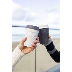 Tasse à café pour emporter réutilisable, avec couvercle de Circular&amp;Co 18