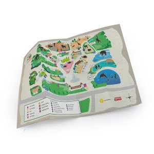 Plan touristique papier graines 2