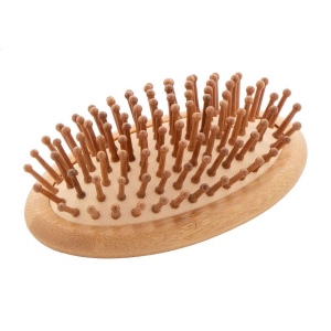 Odile brosse à cheveux en bambou 2