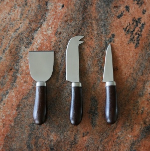 Sagaform Astrid Set de couteaux à fromage 3 pcs 4