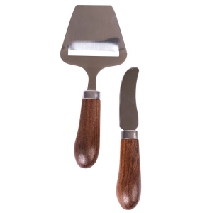 Sagaform Astrid Trancheur à fromage et couteau à beurre 2 pcs