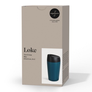 Sagaform Loke Travel Mug Color Coated 240ml 10